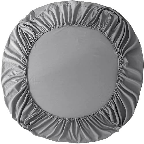 COTTON FITTED SHEET PREMIUM QUALITY GREY