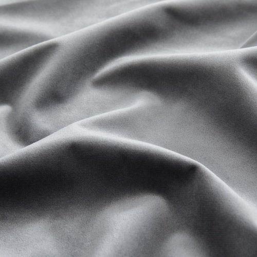 PLAIN DYED PREMIUM VELVET CURTAINS (PAIR) GREY