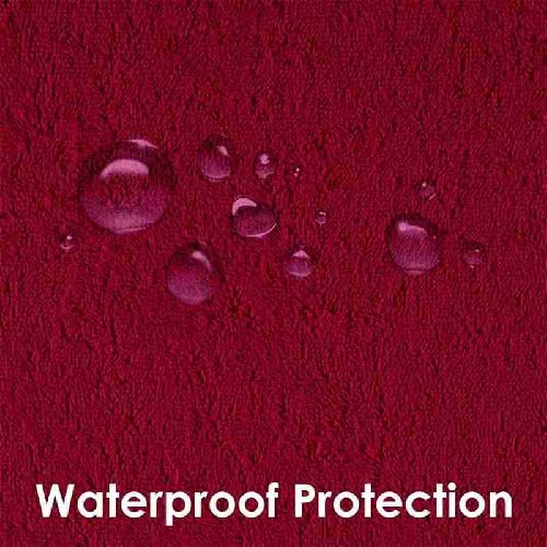 MATTRESS COVER 100% GUARANTED TERRY WATERPROOF MAROON