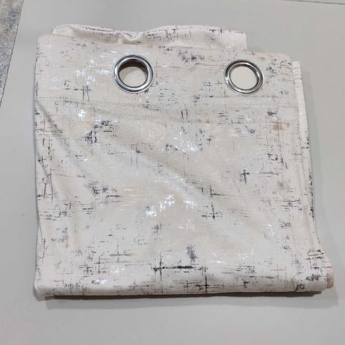 TEXTURE VELVET CURTAINS PREMIUM QUALITY MOONLIGHT STUFF (PAIR) OFF-WHITE