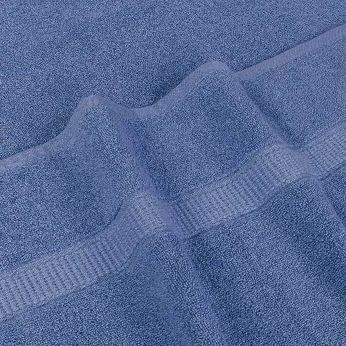 BATH TOWEL 27 X 54 INCHES 1 PIECE LUXURIOUS SUPERSOFT SKY BLUE