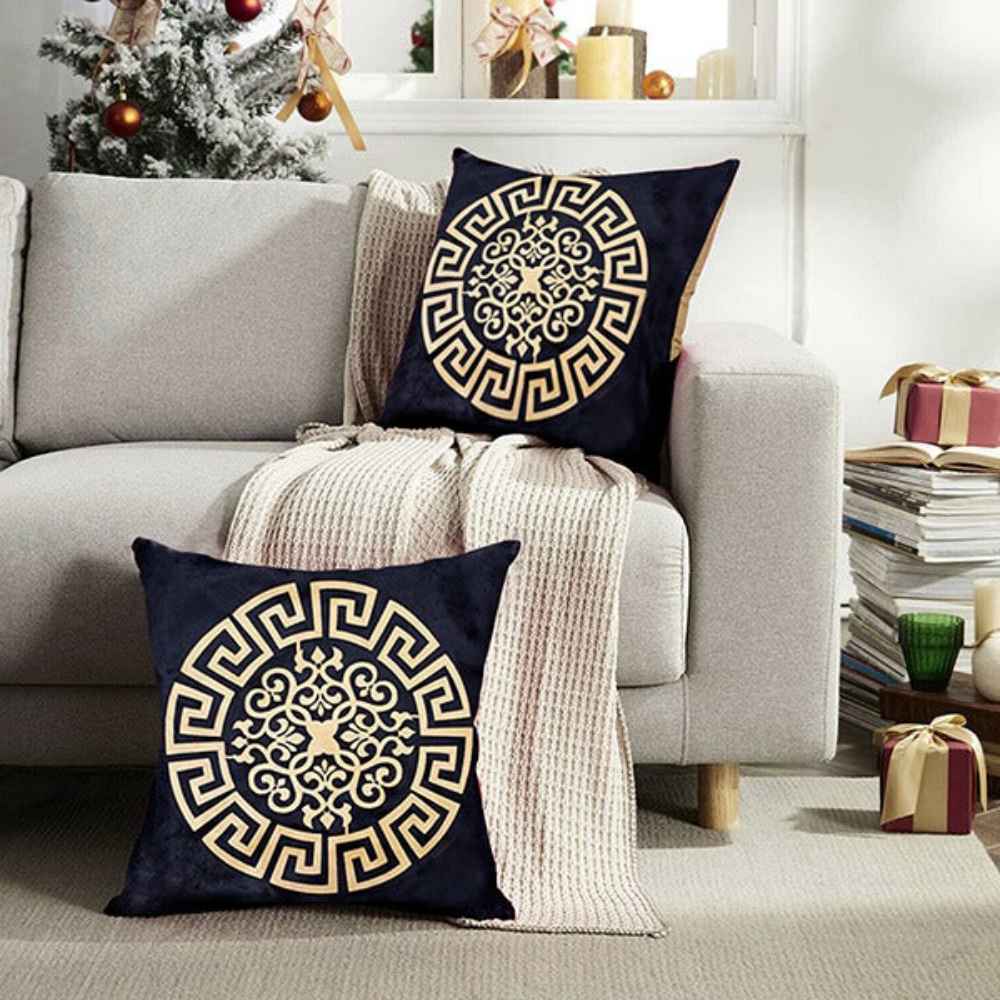 VELVET CUSHION COVERS PREMIUM QUALITY 17 X 17 INCHES – Luxury Made