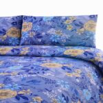 BLUE DUCK BED SHEET