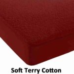 MAROON W.MATTRESS COVER-01