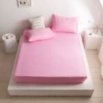 PINK FITTED SHEET-01