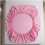 PINK FITTED SHEET-01